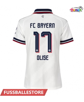 Günstige Bayern Munich Michael Olise #17 Auswärtstrikot Damen 2026-27 Kurzarm